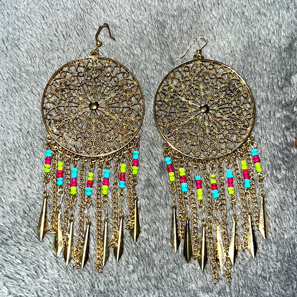 Statement earrings - Picture 2 of 4